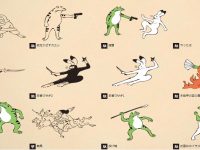 【鳥獸戲畫】CHOJUGIGA 日本鳥獸戲畫素材下載