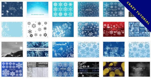 【雪花筆刷】90套專業版PHOTOSHOP雪花筆刷下載 【雪花筆刷】90套專業版PHOTOSHOP雪花筆刷下載