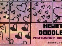 【愛心筆刷】14種PHOTOSHOP 愛心筆刷下載，心型筆刷推薦