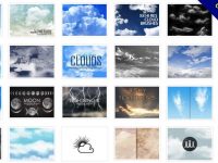 【雲霧素材】45套專業版Photoshop 天空雲霧筆刷下載