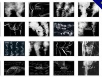 【煙霧效果】86套專業版PHOTOSHOP 煙霧效果免費下載