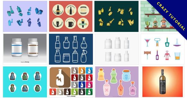 【瓶身設計】71套Illustrator 瓶罐貼紙設計模板免費下載 【瓶身設計】71套Illustrator 瓶罐貼紙設計模板免費下載