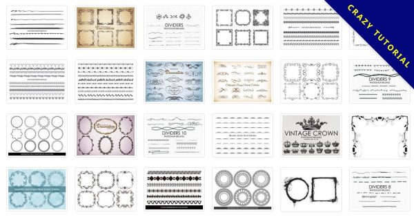 【邊框筆刷】43套PHOTOSHOP邊框素材,邊框設計專用款 【邊框筆刷】43套PHOTOSHOP邊框素材,邊框設計專用款