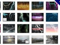 【閃電筆刷】39套專業版PHOTOSHOP 閃電筆刷下載，閃電特效首選