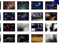 【光線筆刷】40套專業版PHOTOSHOP光線筆刷，PS光線推薦款
