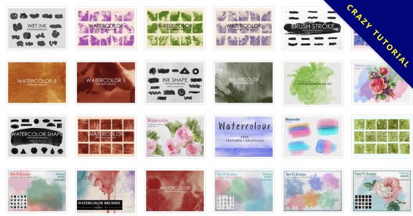 【噴墨筆刷】44套專業版Photoshop 水彩噴墨筆刷免費下載 【噴墨筆刷】44套專業版Photoshop 水彩噴墨筆刷免費下載
