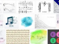 【音符圖案】102套 illustrator 音樂符號圖案下載，音樂圖案推薦