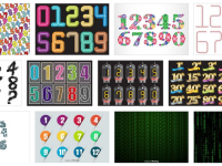 【數字icon】68套數字圖案下載，符號數字素材圖庫推薦