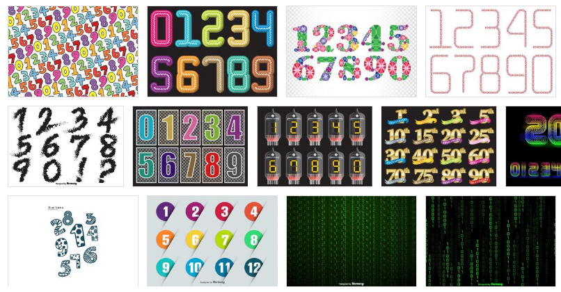 【數字icon】68套數字圖案下載,符號數字素材圖庫推薦 | 天天瘋後製