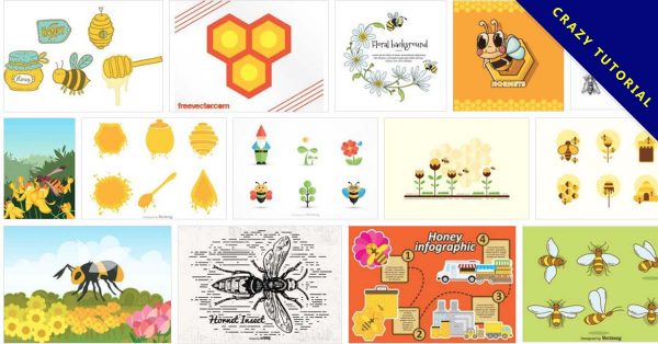 【蜜蜂圖案】70套illustrator 卡通蜜蜂圖片下載 【蜜蜂圖案】70套illustrator 卡通蜜蜂圖片下載