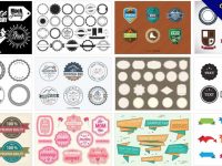 【徽章圖案】 75套illustrator 徽章圖案下載，徽章素材推薦