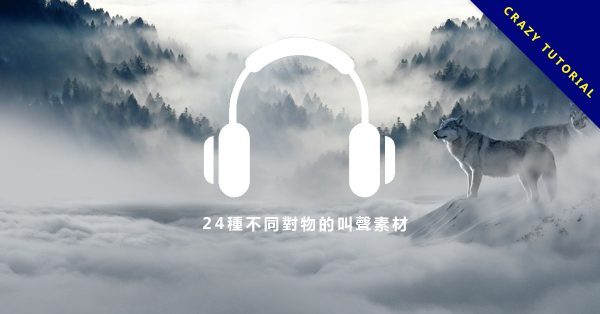 【動物叫聲】24種不同對物的叫聲素材，獅子聲音、大象、小貓、小狗、野豬的叫聲