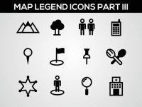 【地圖素材】60套 Illustrator 地圖圖示下載，地圖 icon推薦款