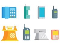 【電話符號】75套 Illustrator 電話圖片下載，電話素材推薦款
