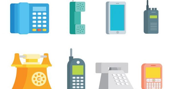【電話符號】75套 Illustrator 電話圖片下載，電話素材推薦款