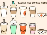 【咖啡杯圖案】34套 Illustrator 咖啡杯素材下載，咖啡杯圖片推薦款