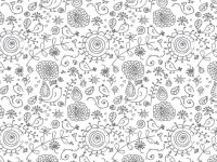 【花草素材】68套 Illustrator 花草圖案下載，花草背景推薦款