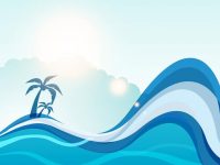 【海素材】62套 Illustrator 海插畫圖下載，海背景圖推薦款