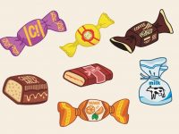 【糖果圖案】37套 Illustrator 糖果圖片下載，糖果卡通推薦款