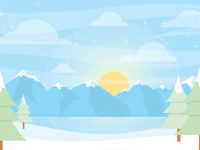 【冬天圖片】35套 Illustrator 冬天背景下載，冬天卡通圖推薦款