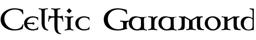 【英文標題字】Celtic Garamond 英文標題字體下載,類似魔界風格字體 【英文標題字】Celtic Garamond 英文標題字體下載,類似魔界風格字體
