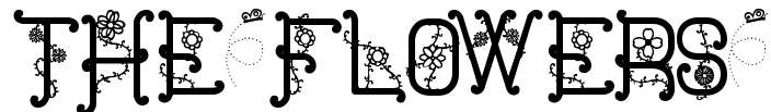 【花字體】Flowers St 英文花字體下載,花體字推薦 【花字體】Flowers St 英文花字體下載,花體字推薦