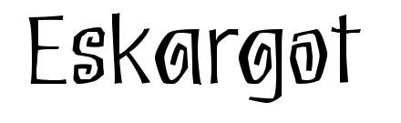 【搞怪字體】Eskargot 調皮搞怪字體下載,節日限定款 【搞怪字體】Eskargot 調皮搞怪字體下載,節日限定款