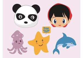【動物圖庫】75套 Illustrator 可愛卡通動物AI檔免費下載 【動物圖庫】75套 Illustrator 可愛卡通動物AI檔免費下載