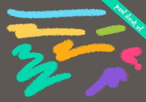 【AI水彩筆刷】32套 Illustrator 水彩筆刷下載,AI筆刷推薦款 Paint Streak Vector Set - Dry Brush