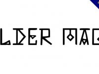 【魔法字體】Elder Magic 古代魔法字體下載