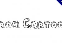 【卡通字體】Cartoon Blocks 可愛卡通字型下載，卡通立體字推薦