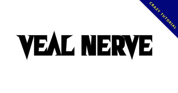 【尖角字體】Veal Nerve 英文尖角字體下載