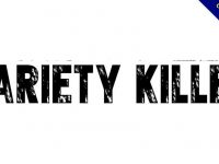 【殺手字體】Variety Killer 英文殺手字體下載，殺手風格推薦