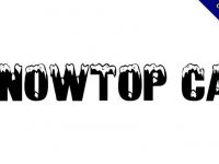 【積雪字體】Snowtop Caps 聖誕節積雪字體下載
