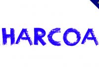 【粉彩字體】Charcoal 英文粉彩字體下載，有質感的粉彩字