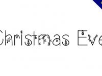 【聖誕節字體】Christmas Eve 聖誕節主題字型下載