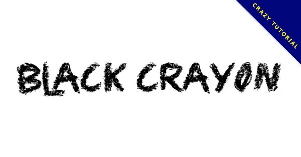 【英文粉筆字】Black Crayon 英文粉筆字型下載,讓你回到學生的感動 【英文粉筆字】Black Crayon 英文粉筆字型下載,讓你回到學生的感動