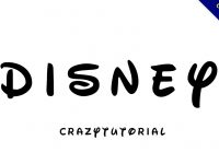 【迪士尼字體】Waltograph Disney 迪士尼字體下載