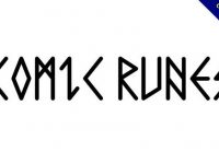 【符文字體】Comic Runes 魔法符文字體下載