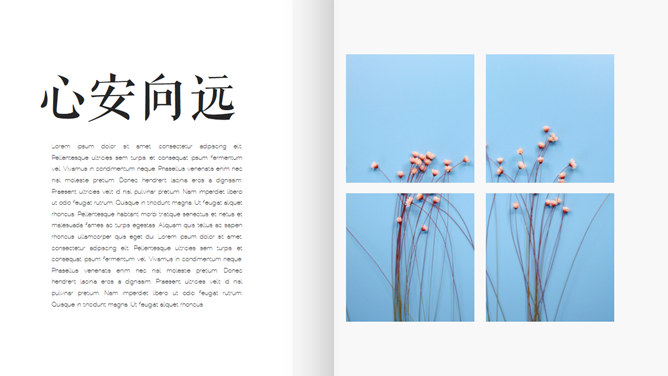 清新小說風格的翻頁風格PPT模板下載 清新小說風格的翻頁風格PPT模板下載