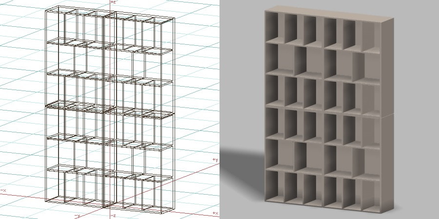 rack_0055w-horz 【家具模組】3DMAX精選18款家具模組下載,家具模型免費推薦款