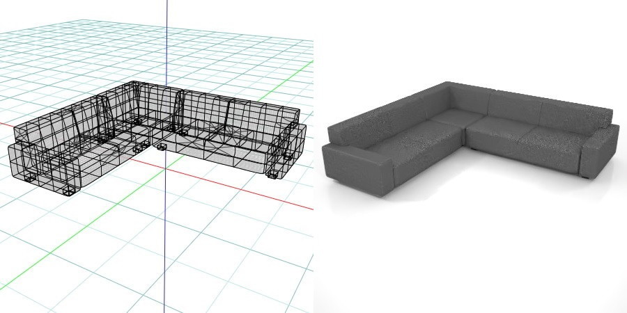 sofa_0052w-horz 【家具模組】3DMAX精選18款家具模組下載,家具模型免費推薦款