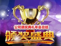 頒獎典禮PPT模板下載，11頁細緻的公司企業PPT模版推薦