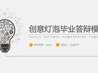 設計問答PPT模板下載，33頁優質的論文答辯PPT最佳推薦
