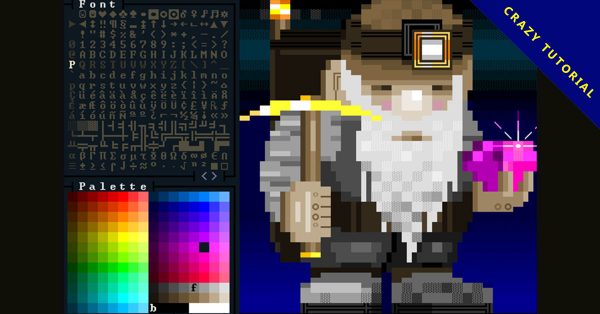 【像素圖工具】REXPaint 8bit繪圖軟體下載,英文版,支援WINDOWS系統 【像素圖工具】REXPaint 8bit繪圖軟體下載,英文版,支援WINDOWS系統