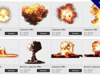 【爆炸PNG】精選61款爆炸PNG圖片素材包下載，免費的爆炸去背圖檔