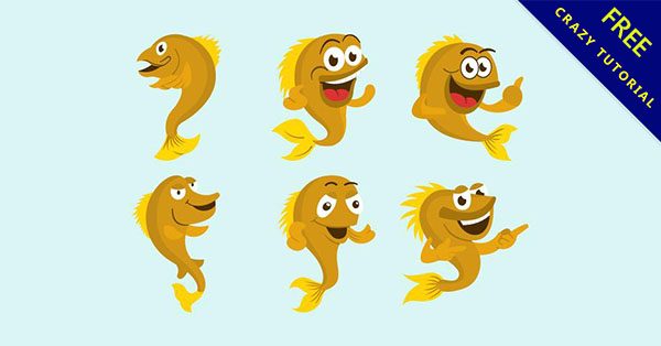 【卡通金魚】9個可愛的金魚圖案下載 【卡通金魚】9個可愛的金魚圖案下載