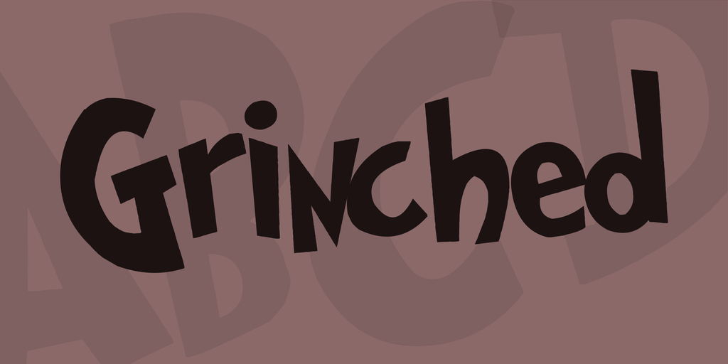 Grinched字體 字體 網站 7款 Merry Christmas 字體下載,聖誕節字體推薦