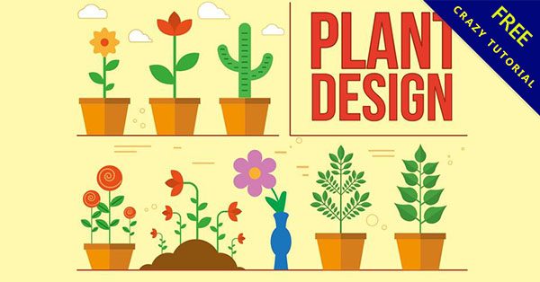 【植物圖案】創作時必使用的20套可愛植物圖片下載