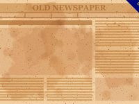 【英文報紙素材】編輯推薦：14個有復古的英文報紙素材下載